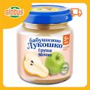 Пюре Бабушкино Лукошко Груша, яблоко, с 5 месяцев