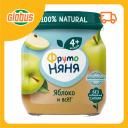 Пюре ФрутоНяня Яблоко, с 4 месяцев