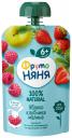 Десерт ФрутоНяня из яблок клубники и малины 90г