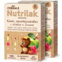 Каша молочная Nutrilak PROCEREALS цельнозерновая Мультизлаковая яблоко малина, Нутрилак