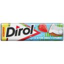 Жевательная резинка Dirol Cadbury со вкусом кокоса и клубники, 13.6 г, 30 шт. в уп.