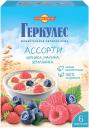 Каша овсяная Русский продукт Геркулес ассорти: черника, малина, земляника 35 г х 6 шт.