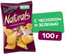 Чипсы Lorenz Naturals с чесноком и зеленью 100г