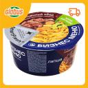 Лапша Бизнес меню с тушёной говядиной в пряном соусе и овощами