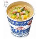 NISSIN CUP NOODLE SEAFOOD лапша С морепродуктами лайт