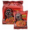 Лапша быстрого приготовления Шин Рамен Стир Фрай Shin Ramyun Stir Fry со вкусом говядины Nongshim, 5 шт х 131 г