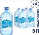 Aqua Minerale Вода питьевая негазированная 5 л - 4 шт