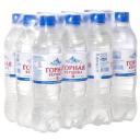 Минеральная питьевая вода Горная вершина негазированная, ПЭТ, 12 шт. по 0.5 л