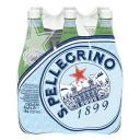 Минеральная газированная вода S.Pellegrino, 6 шт по 1 л