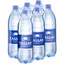 Вода питьевая TASSAY газированная, ПЭТ, 6 шт. по 1.5 л