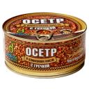 Осетр Ecofood в оливковом масле с гречкой 240 г