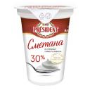 Сметана President 30 % 350 г бзмж