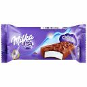 Пирожное Milka Choco Snack бисквитное с кремом в молочном шоколаде, 32 г