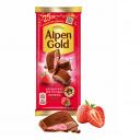 Шоколад Alpen Gold Молочный Клубника с йогуртом 85г