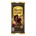 Шоколад Alpen Gold Темный изюм и миндаль 80г