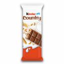 Батончик шоколадный Kinder Country с молочной начинкой, со злаками, 23,5 г