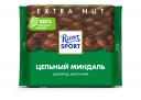 Шоколад молочный Ritter Sport extra nut цельный миндаль 100 г