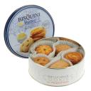 Сдобное печенье ассорти Bisquini (Снеговик с письмом) 150 грамм