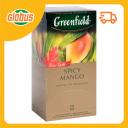 Чай зелёный оолонг Greenfield Spicy Mango со вкусом и ароматом Манго