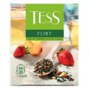 Чай зеленый Tess Flirt в пакетиках, 100 пак.