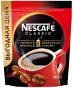 Кофе Nescafe classic 100% растворимый с добавлением жареного молотого кофе 500 г