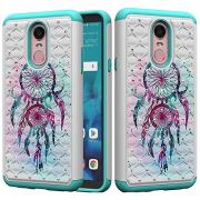Кейс для Назначение LG K10 2018 / G7 Защита от удара / Стразы / С узором Кейс на заднюю панель Ловец снов / Стразы Твердый ПК для LG Stylo 4 / LG G7 ThinQ / LG G6 Кейс для Назначение LG K10 2018 / G7 Защита от удара / Стразы / С узором Кейс на заднюю панель Ловец снов / Стразы Твердый ПК для LG Stylo 4 / LG G7 ThinQ / LG G6