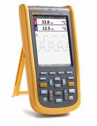 Fluke 123B/EU, Промышленный переносной двухканальный осциллограф-мультиметр с цветным дисплеем, полоса пропускания 20MHZ Fluke 123B/EU, Промышленный переносной двухканальный осциллограф-мультиметр с цветным дисплеем, полоса пропускания 20MHZ