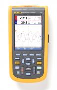 Fluke 124B/INT,Промышленный переносной двухканальный осциллограф-мультиметр с цветным дисплеем, полоса пропускания 40MHZ Fluke 124B/INT,Промышленный переносной двухканальный осциллограф-мультиметр с цветным дисплеем, полоса пропускания 40MHZ