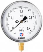 Манометр ТМ РОСМА Манометр ТМ-320.Т G1/4, 1МПа, кл.т.1,5 63 мм, без гидрозаполнения Манометр ТМ РОСМА Манометр ТМ-320.Т G1/4, 1МПа, кл.т.1,5 63 мм, без гидрозаполнения