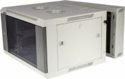 Шкаф настенный серии Pro, 3-секционный, 22U 600x600, стеклянная дверь, серый TWT TWT-CBW3G-22U-6x6-GY Шкаф настенный серии Pro, 3-секционный, 22U 600x600, стеклянная дверь, серый TWT TWT-CBW3G-22U-6x6-GY