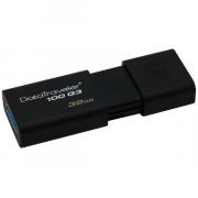 Флеш-накопитель Kingston 32Gb DataTraveler 100 G3 DT100G3/32GB USB3.0 черный Флеш-накопитель Kingston 32Gb DataTraveler 100 G3 DT100G3/32GB USB3.0 черный