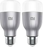 Светодиодная лампа Xiaomi Mi LED Smart Bulb (RGB упаковка - 2 шт.) Светодиодная лампа Xiaomi Mi LED Smart Bulb (RGB упаковка - 2 шт.)