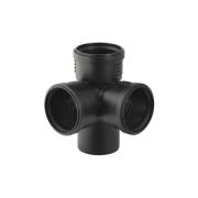 Крестовина двухплоскостная 87,5° DN 110/110/110 Geberit Silent-PP 390.559.14.1 Крестовина двухплоскостная 87,5° DN 110/110/110 Geberit Silent-PP 390.559.14.1