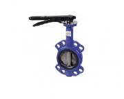 Затворы DENDOR Затвор дисковый поворотный межфланцевый чугунный DENDOR-017W Ду 40 Ру10/16 Затворы DENDOR Затвор дисковый поворотный межфланцевый чугунный DENDOR-017W Ду 40 Ру10/16