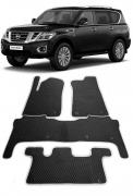 Nissan Patrol (Y62) 2010 - н.в. коврики EVA Smart Только два передних Nissan Patrol (Y62) 2010 - н.в. коврики EVA Smart Только два передних