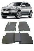 Nissan Qashqai J10 +2 2007 - 2014 коврики EVA Smart Только задний ряд Nissan Qashqai J10 +2 2007 - 2014 коврики EVA Smart Только задний ряд