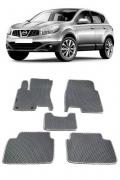 Nissan Qashqai J10 2007 - 2014 коврики EVA Smart Только задний ряд Nissan Qashqai J10 2007 - 2014 коврики EVA Smart Только задний ряд
