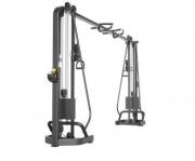 КРОССОВЕР С ИЗМЕНЕНИЕМ ВЫСОТЫ (ADJUSTABLE CROSSOVER). СТЕК 100 КГ*2. DHZ E-1016В КРОССОВЕР С ИЗМЕНЕНИЕМ ВЫСОТЫ (ADJUSTABLE CROSSOVER). СТЕК 100 КГ*2. DHZ E-1016В