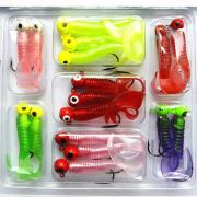15 pcs Рыболовная приманка Мягкие приманки Мормышки в наборах Jig Head Мягкие пластиковые Свинцовые Тонущие Морское рыболовство Ловля на приманку Спиннинг / Ловля на крючок / Ужение на спиннинг 15 pcs Рыболовная приманка Мягкие приманки Мормышки в наборах Jig Head Мягкие пластиковые Свинцовые Тонущие Морское рыболовство Ловля на приманку Спиннинг / Ловля на крючок / Ужение на спиннинг