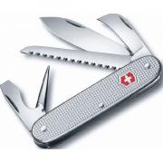 Нож перочинный Victorinox Pioneer 93 мм 7 функций алюминиевая рукоять серебристый Нож перочинный Victorinox Pioneer 93 мм 7 функций алюминиевая рукоять серебристый