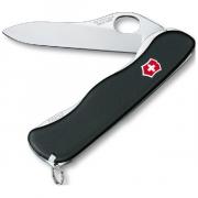 Нож перочинный Victorinox Sentinel One Hand 111 мм 4 функции с фиксатором лезвия чёрный Нож перочинный Victorinox Sentinel One Hand 111 мм 4 функции с фиксатором лезвия чёрный