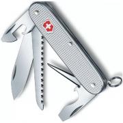 Нож перочинный Victorinox Farmer 93 мм 9 функций алюминиевая рукоять серебристый Нож перочинный Victorinox Farmer 93 мм 9 функций алюминиевая рукоять серебристый
