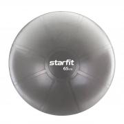 Фитбол Starfit PRO GB-107 65 см, 1200 гр, без насоса, серый (антивзрыв) Фитбол Starfit PRO GB-107 65 см, 1200 гр, без насоса, серый (антивзрыв)