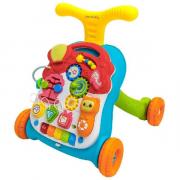 Каталка-ходунки со съемной игровой панелью и столиком Amarobaby (3в1) Study Walker AMARO-24SW-ZE Каталка-ходунки со съемной игровой панелью и столиком Amarobaby (3в1) Study Walker AMARO-24SW-ZE