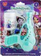 Игрушка 1Toy Пистолет для пускания мыльных пузырей Enchantimals 50мл Игрушка 1Toy Пистолет для пускания мыльных пузырей Enchantimals 50мл