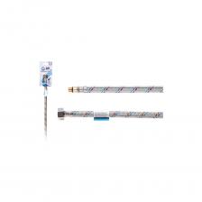 Гибкая подводка для воды AV Engineering штуцер М10 короткий - гайка 1/2" 120 см AVE203120