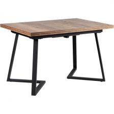 Стол R-Home Роналдо раздвижной 120-160 Галифакс Табак/Бабочка