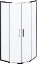 Душевой уголок KERAMA MARAZZI Vetro 90х90 см, четверть круга, профиль хром