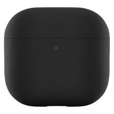 Чехол uBear Touch Pro Case для AirPods 4, силикон, черный (CS491BL15TP-AP4)
