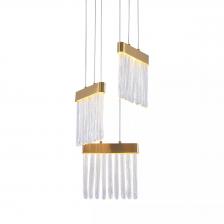 Подвесной светильник Delight Collection P98057-3 antique brass